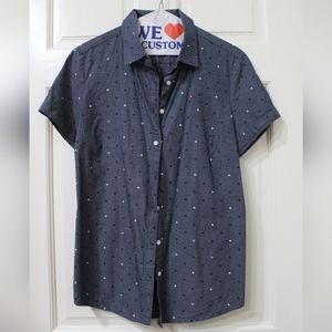 Tommy Hilfiger Short Sleeve Button Up Shirt (M)